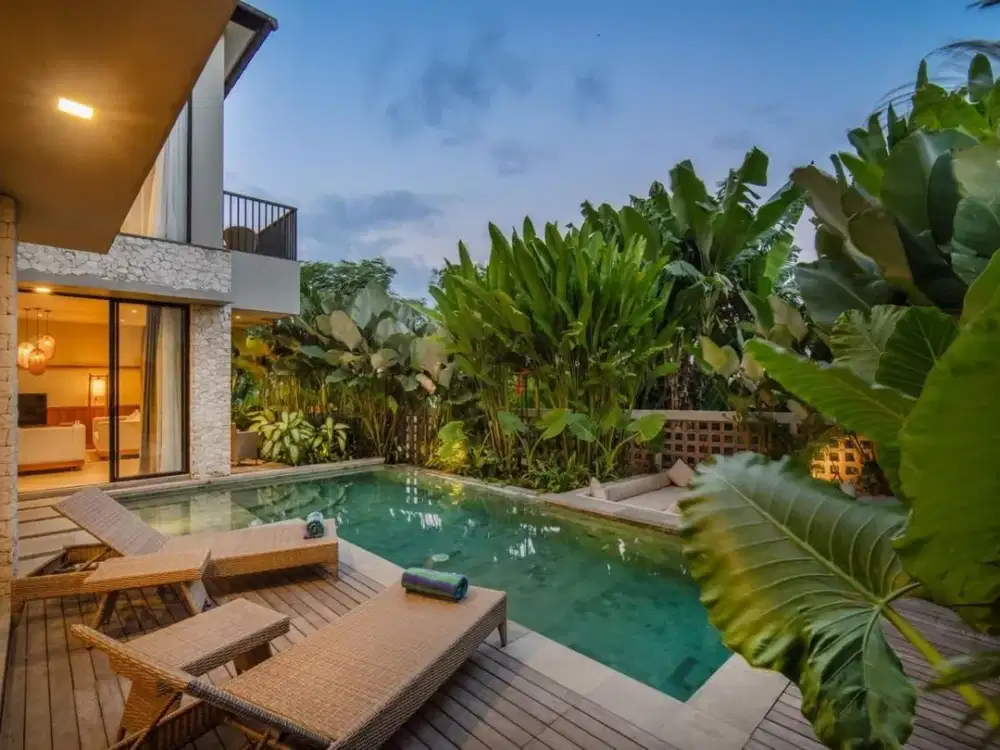 MODERN EXCLUSIVE 4 BEDROOM VILLA FOR SALE IN BATU BOLONG, CANGGU