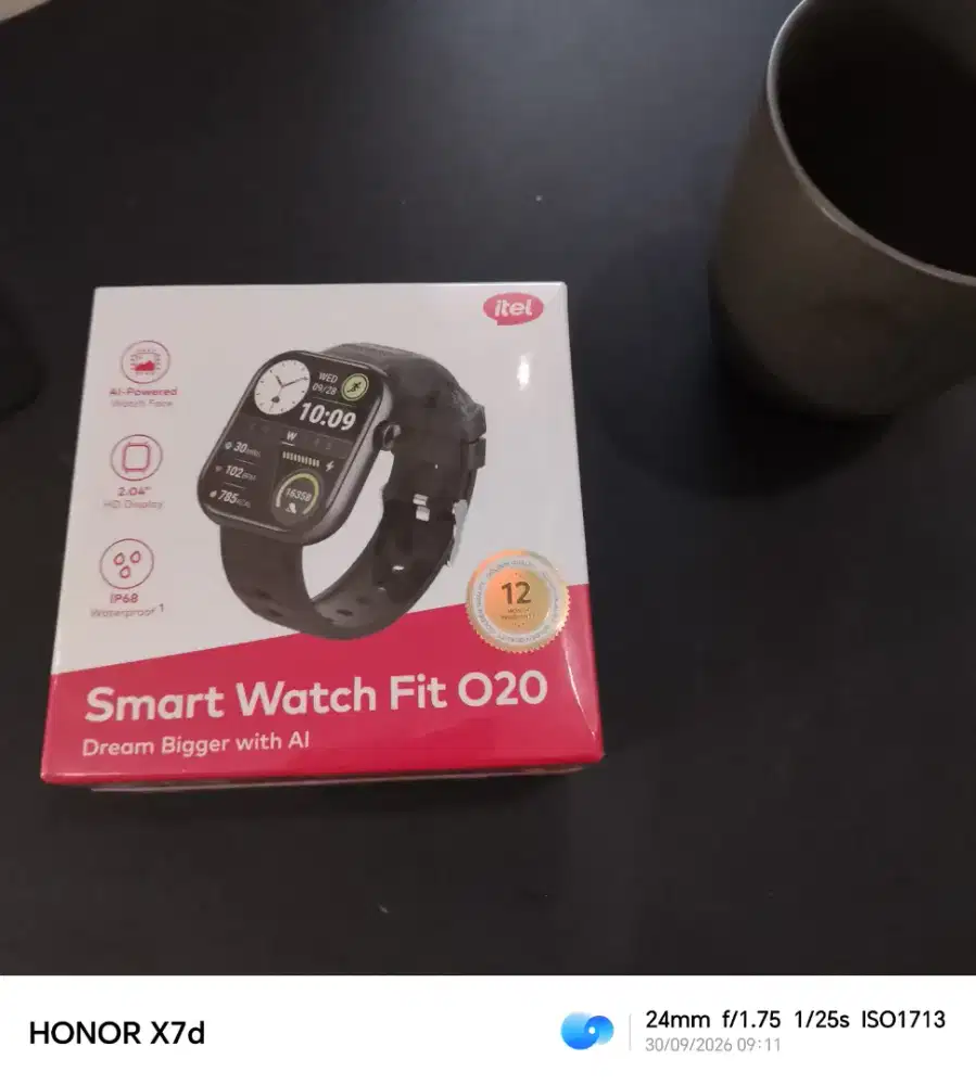 itel smartwatch fit O20 dengan AI baru segelan TERMURAH