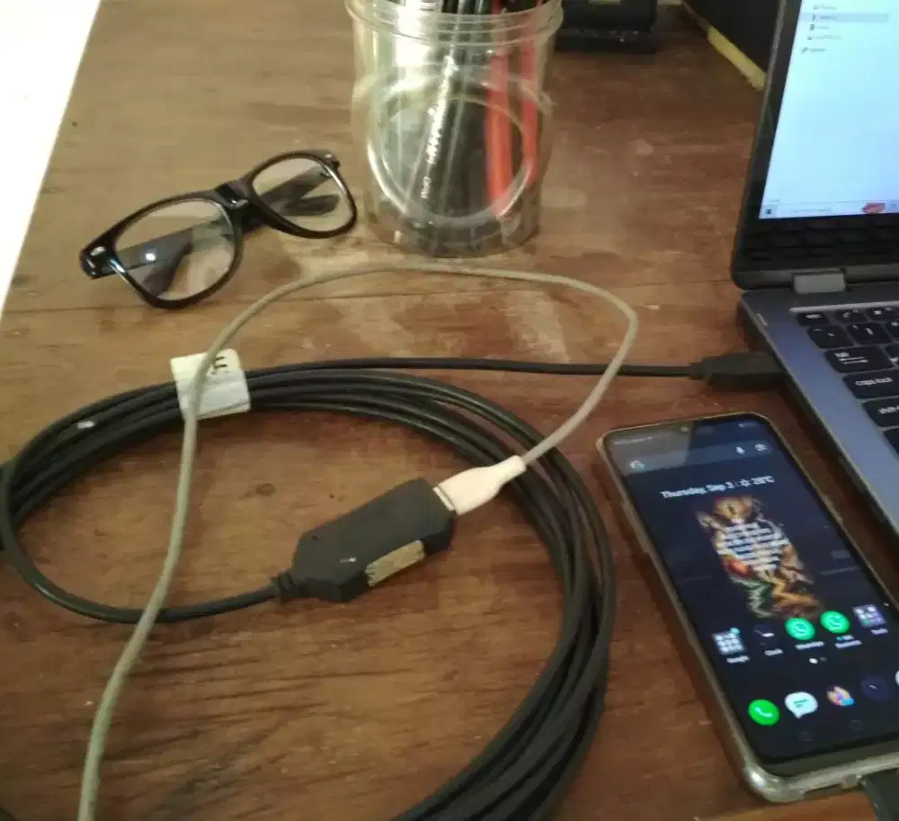 Kabel USB 5M powered untuk modem atau USB Wifi