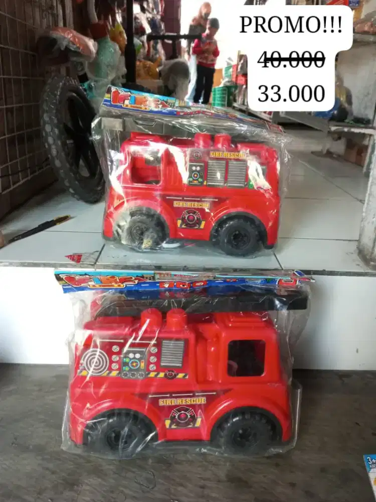 PROMO Mainan Anak Truk Pemadam