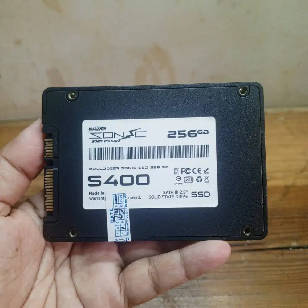 SSD Sata 256 GB 2.5 sentinel 100%
