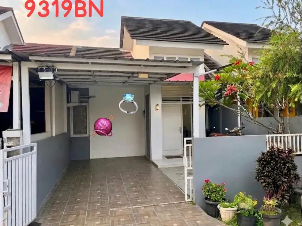 Dijual Rumah Semi Real Estate di Citra Indah City 9319BN