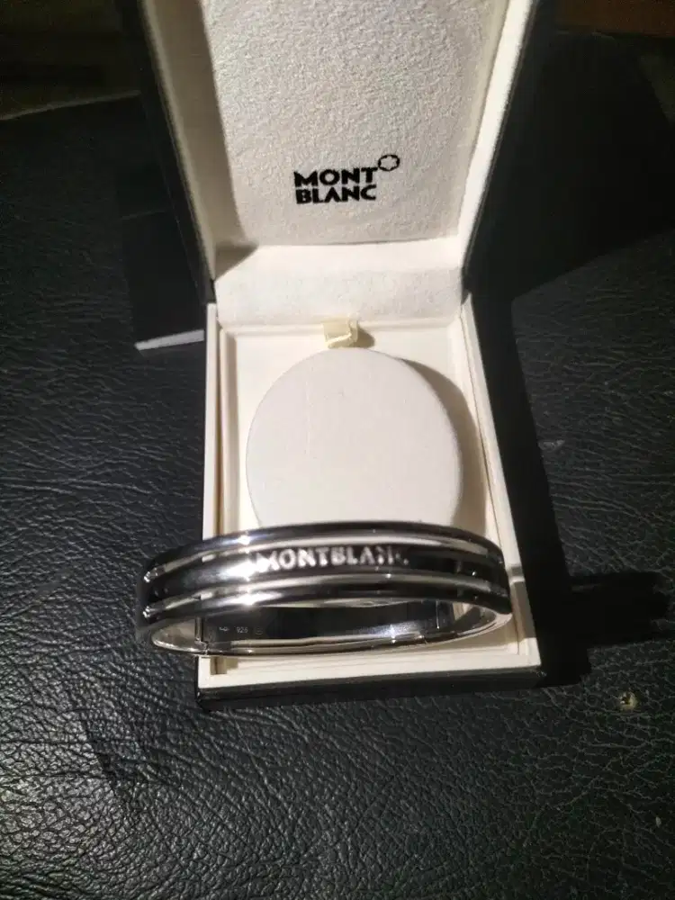 Gelang perak 925 montblanc branded
