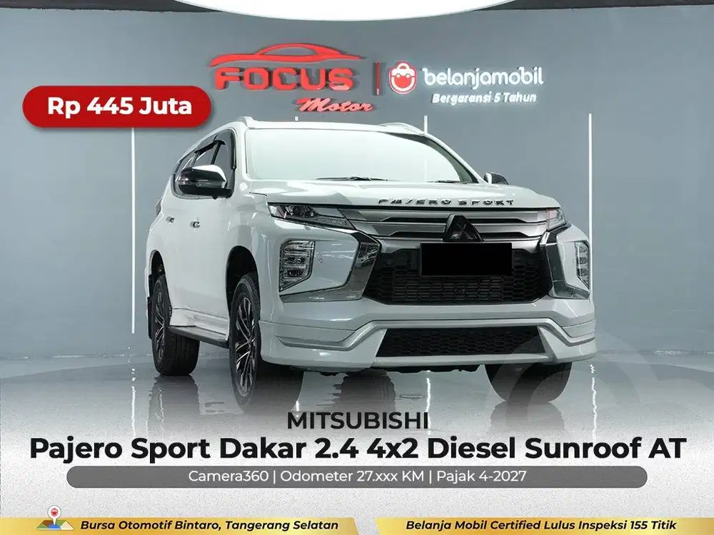 [ GARANSI 5THN ] Mitsubishi Pajero Sport Dakar 2.4 AT 2022/2023/2024