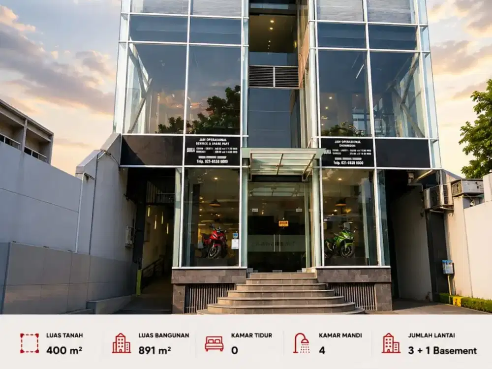 Dijual di GEDUNG SHOWROOM BEKASI TIMUR