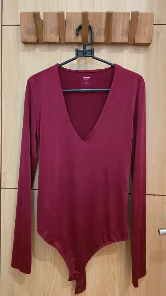 Bodysuit polos maron