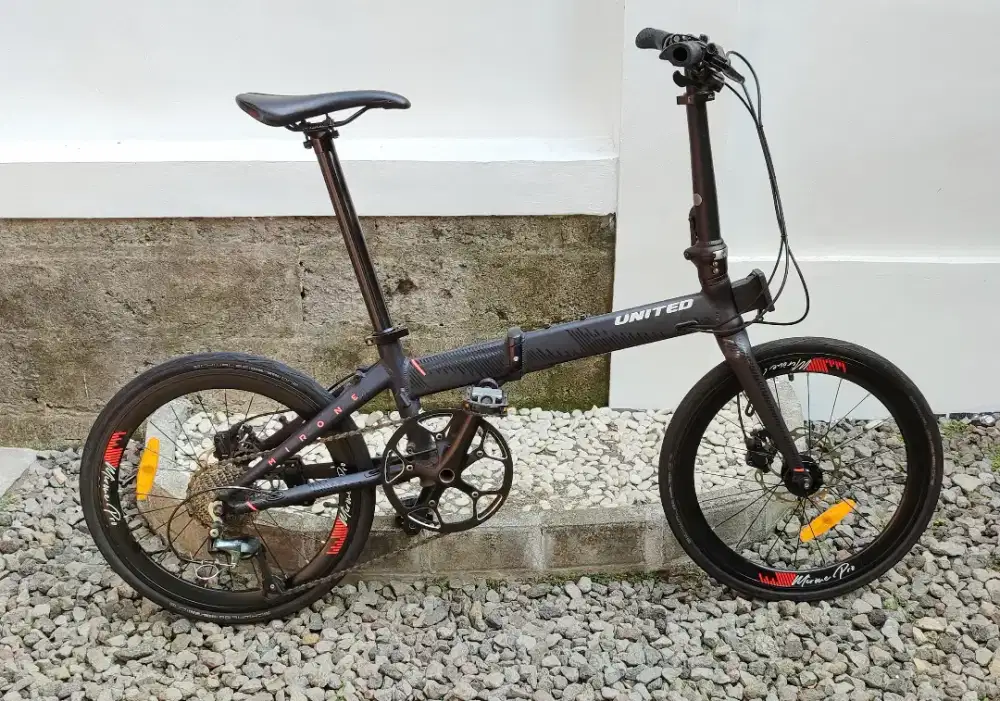 Sepeda Lipat United Mirone Alloy Tiagra 10sp Ori bekas mulus
