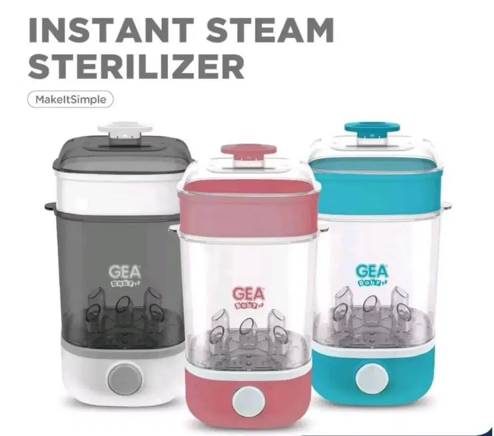 GEA steam sterilizer botol baby