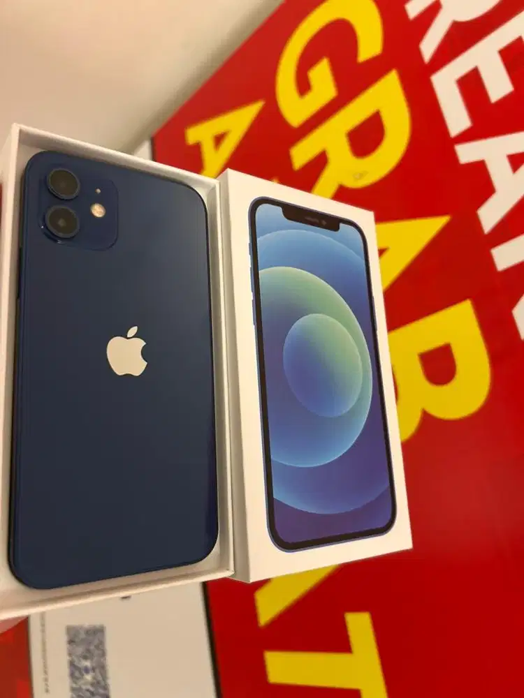 Iphone 12 128gb murni dari baru 4G