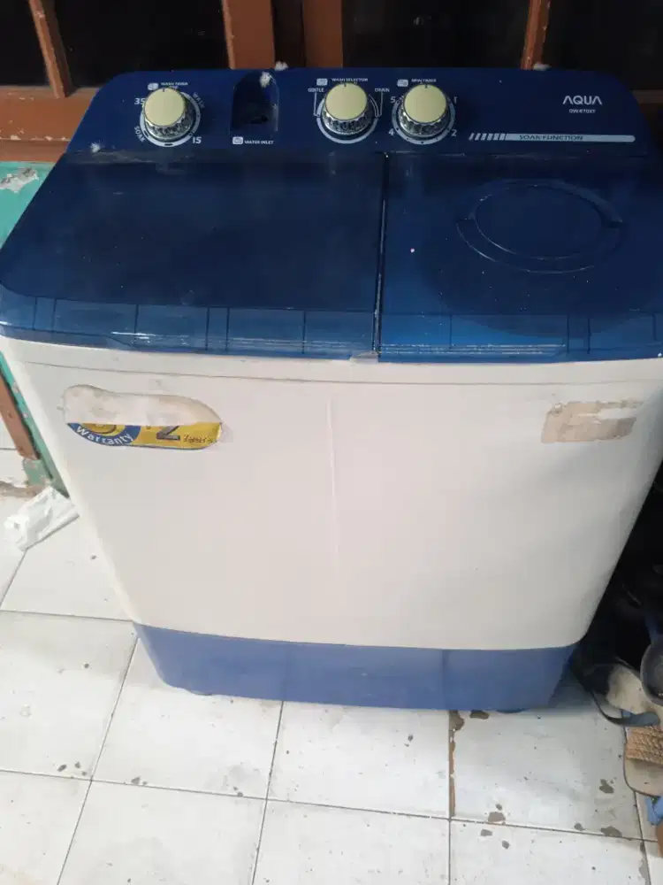 mesin cuci 2 tabung