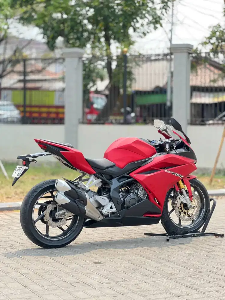 HONDA NEW CBR250RR NON ABS 2020 MERAH DOFF KM LOW PAJAK ON SIAP GASS