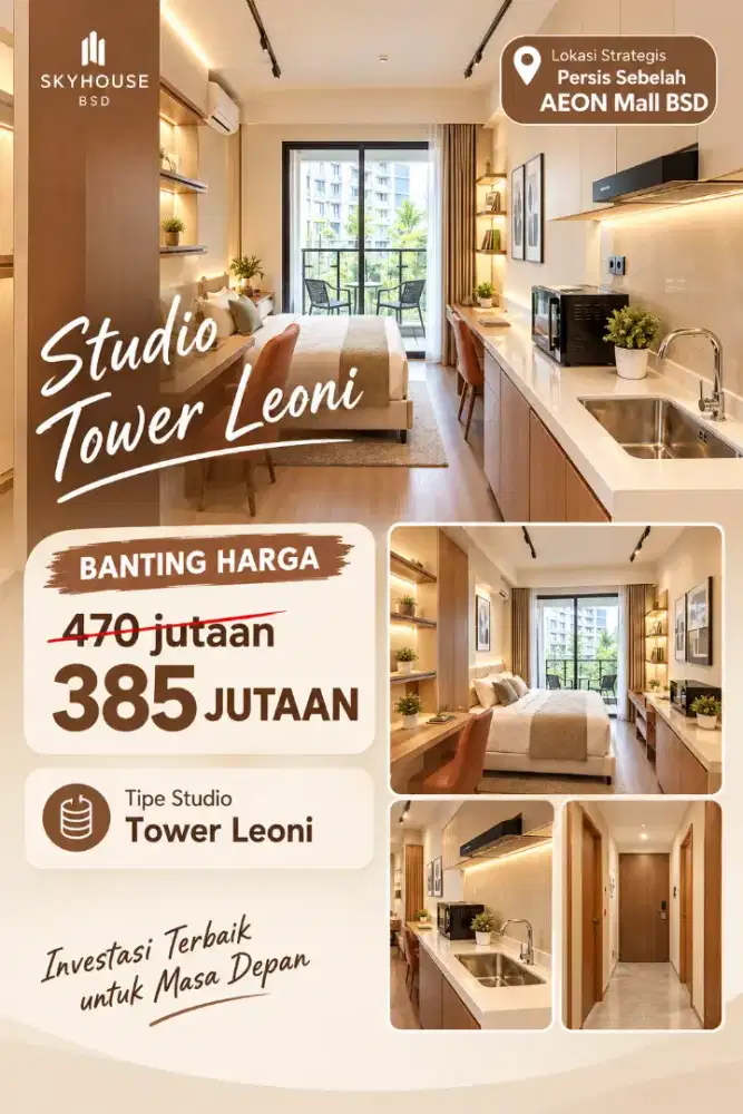 Skyhouse bsd promo Banting Harga