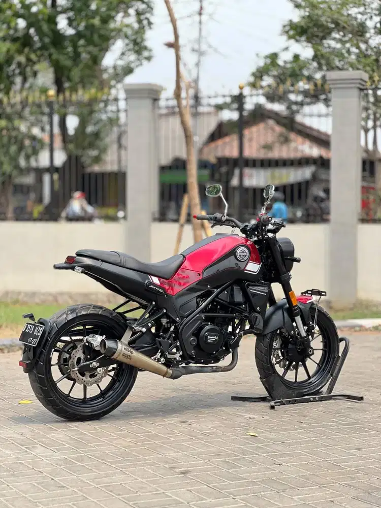 KM 5K AJA! BENELLI LEONCINO 250 ABS MERAH 2022 PAJAK PANJANG NO MINUS