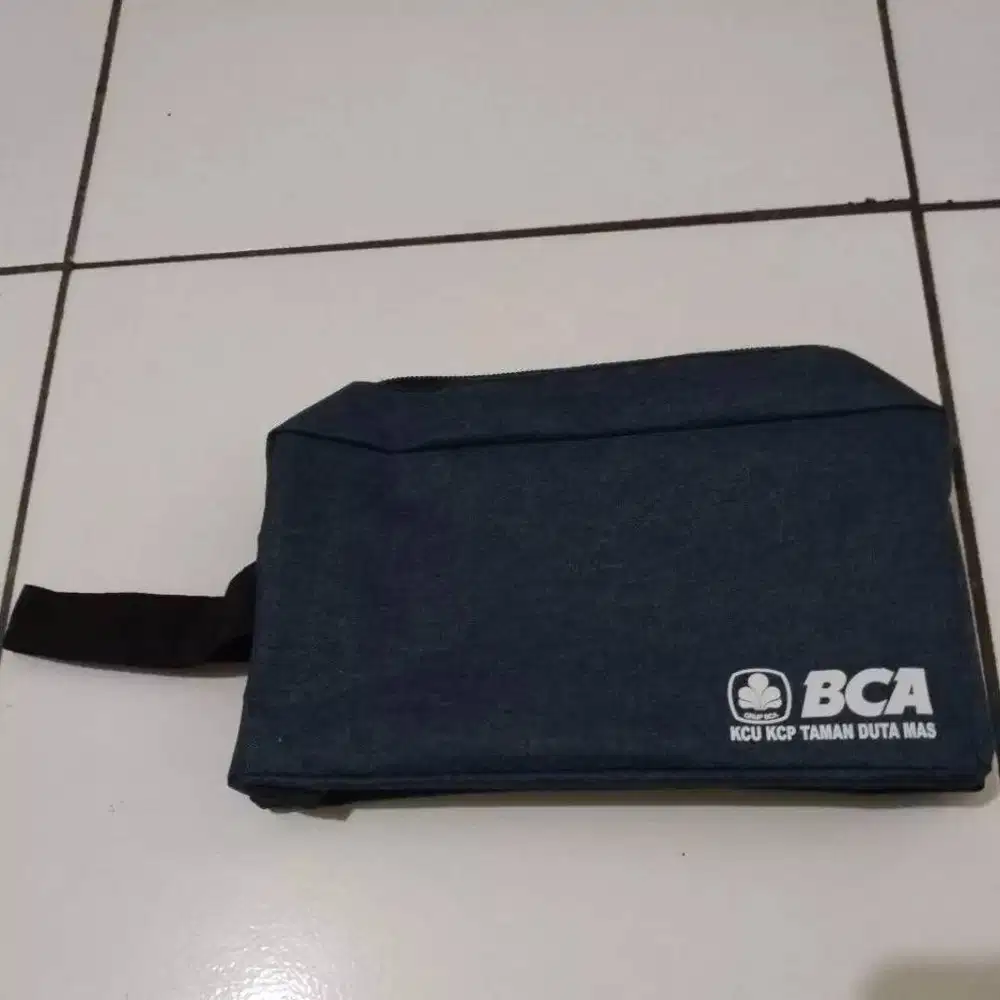 Tas dompet Pouch Ransel BCA COD lokasi rsud cengkareng jakarta barat