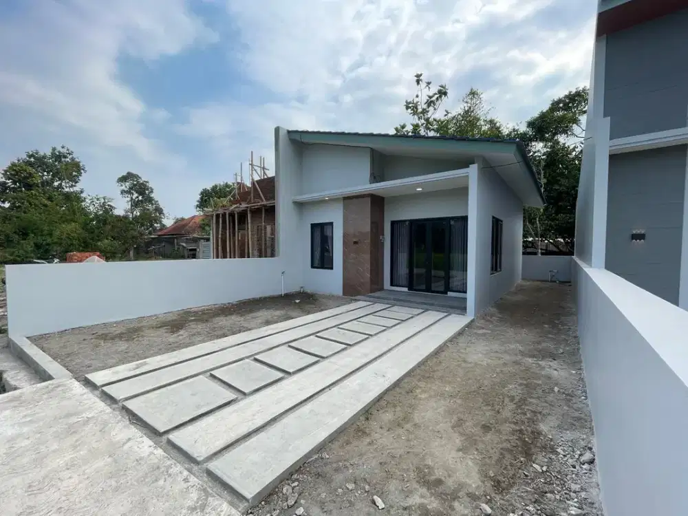 SIAP HUNI! Rumah Modern Hanya 10 Menit Dari Wisata Candi Prambanan Jogja Harga 400 Jt-an