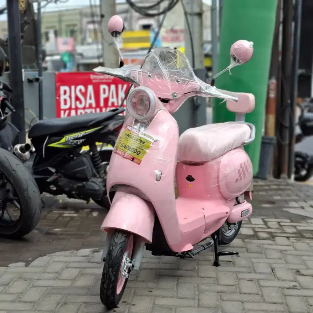 Sepeda Listrik Anti Banjir & Hujan, Diskon Gede + Free Ongkir!