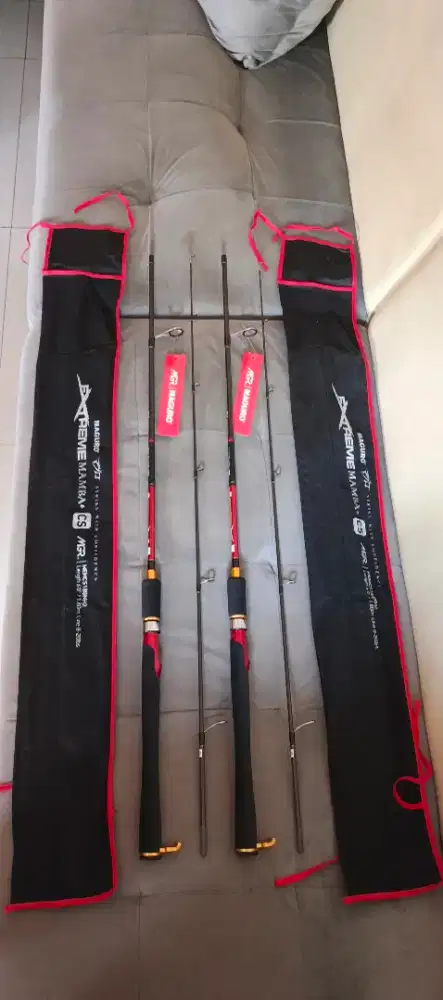 Joran pancing Maguro Mamba CS full EVA ring guide full Fuji