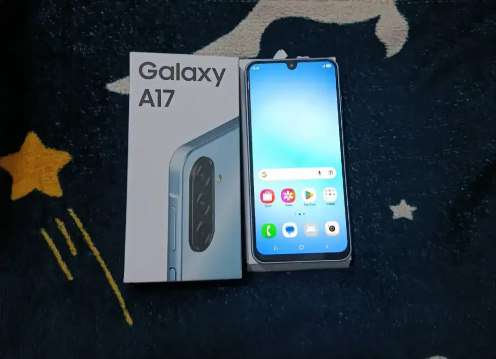 Samsung a17 8/128 lengkap