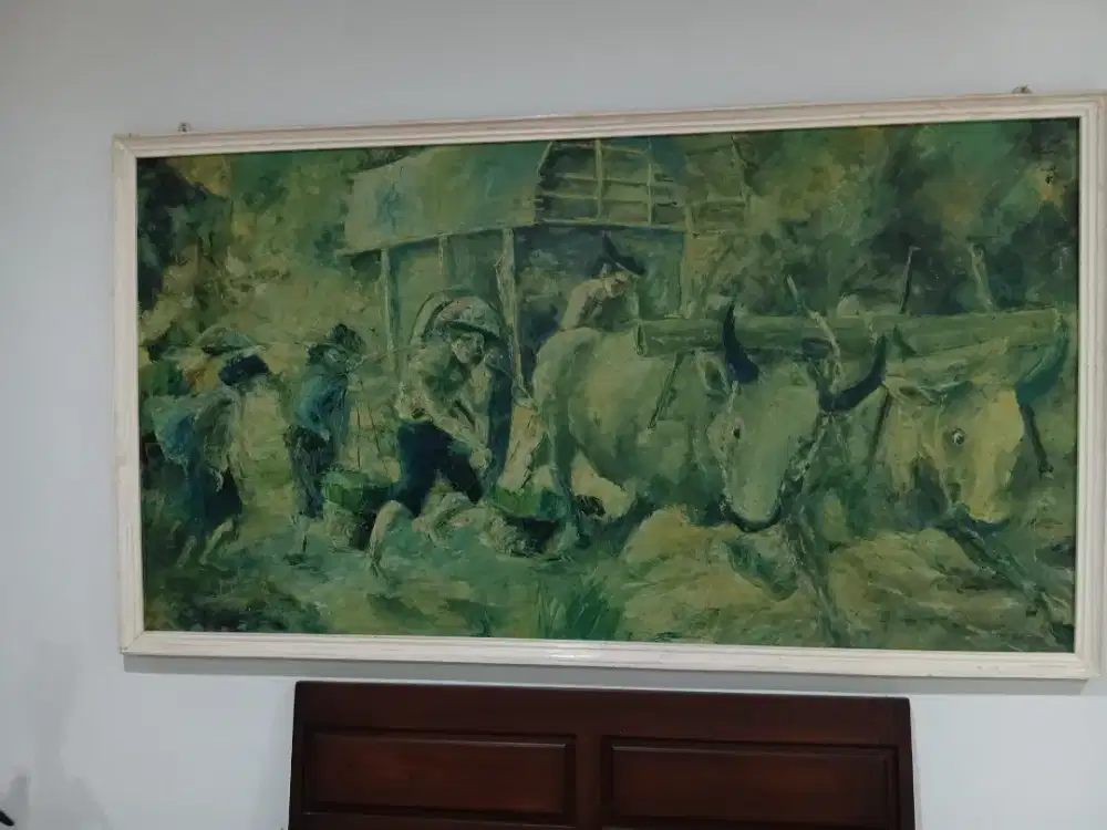 LUKISAN KARYA PAPA BERTO