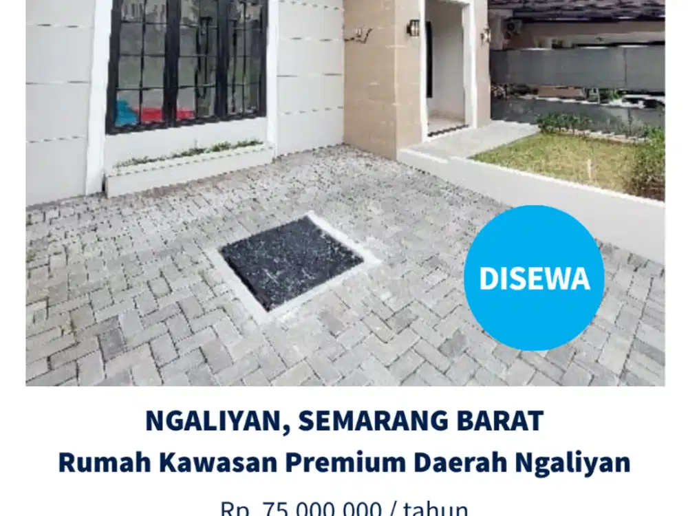 Dijual Rumah Tipe Monaco Full Furnished Semarang Barat
