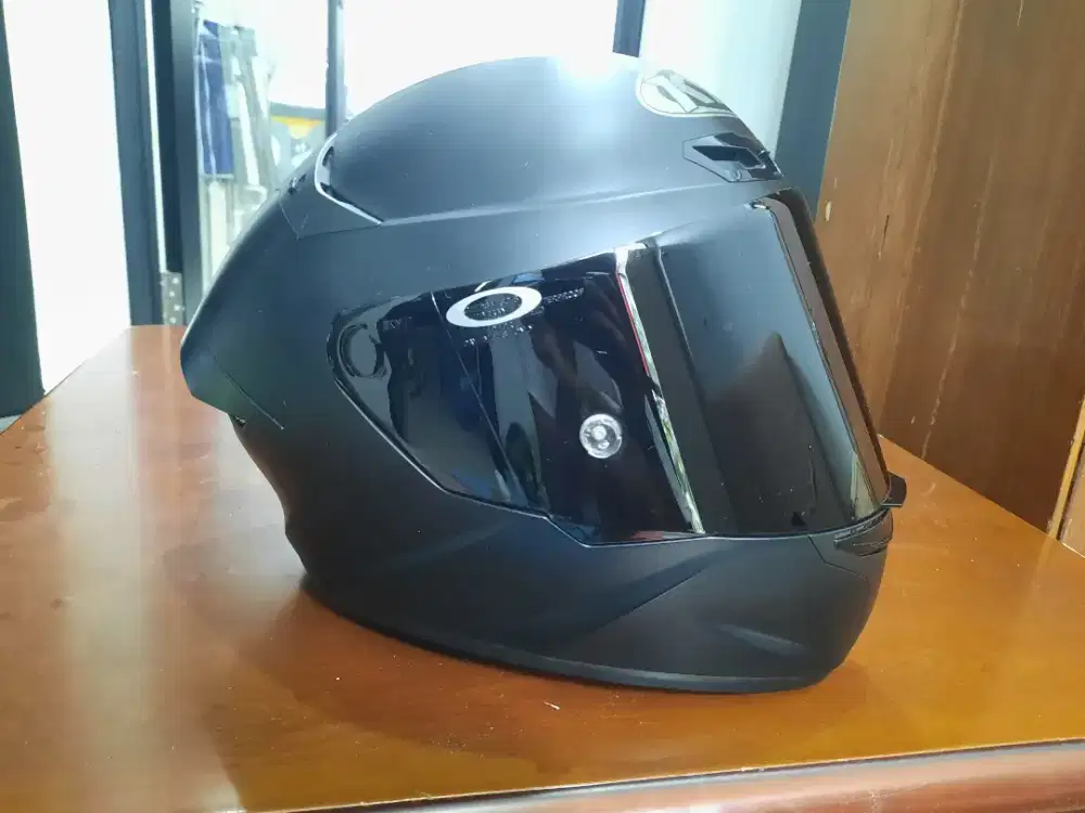 Helm KYT TT Course Black Doff
