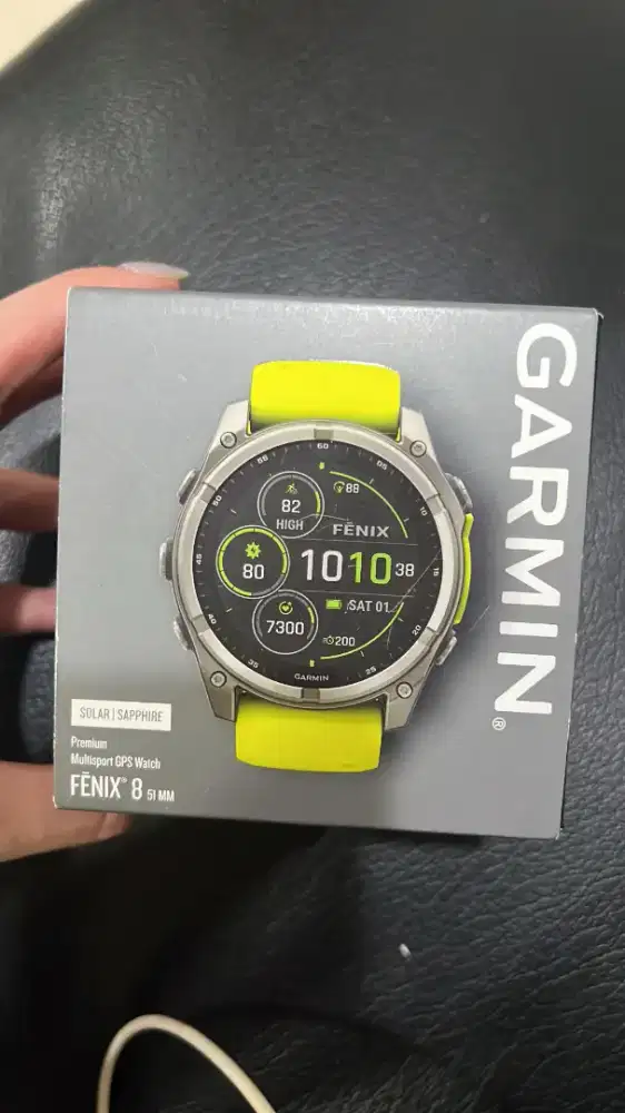 Garmin fenix 8 solar saphire