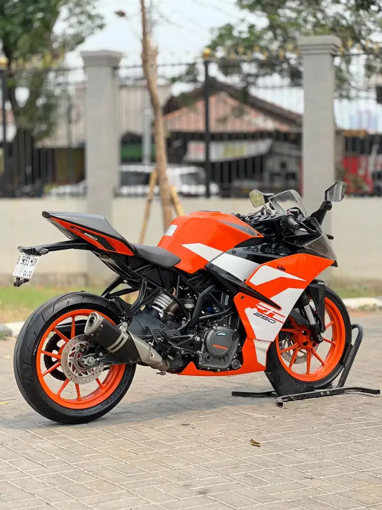 KEREN ABIS! KTM RC 250 ABS 2019 ORANGE KM 10K PAJAK PANJANG SUPERB