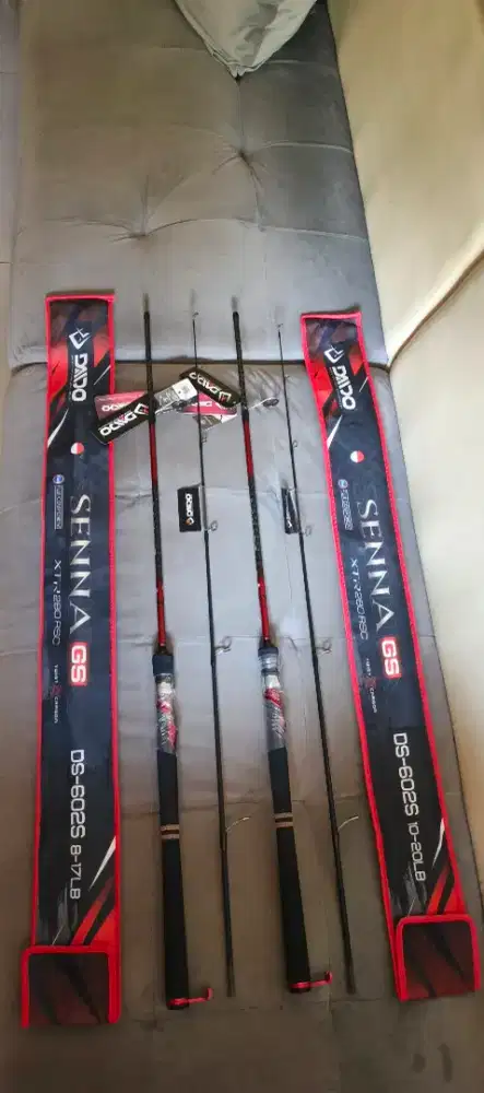 Joran pancing Daido Senna 180 cm ring guide full Fuji with stopper