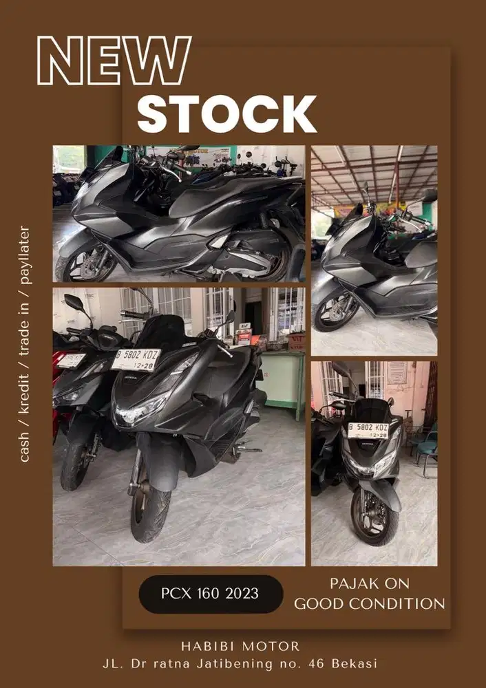 HONDA PCX 160 2023 bekasi kota