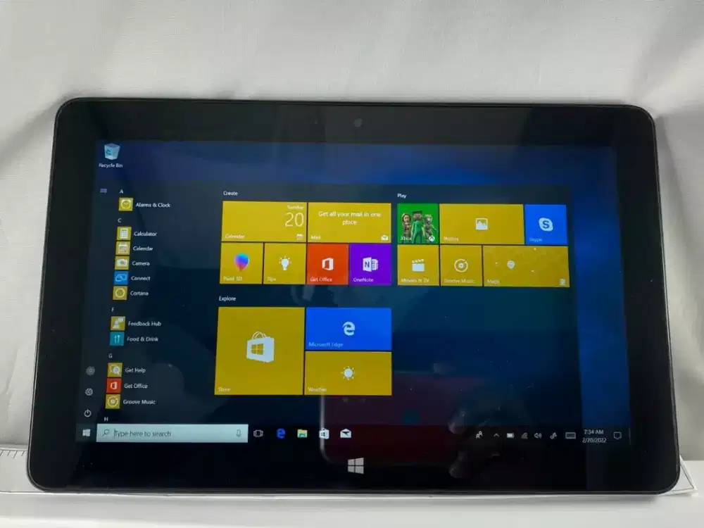 Tab Dell venue 7140 tablet PC 4/128 Intel core m