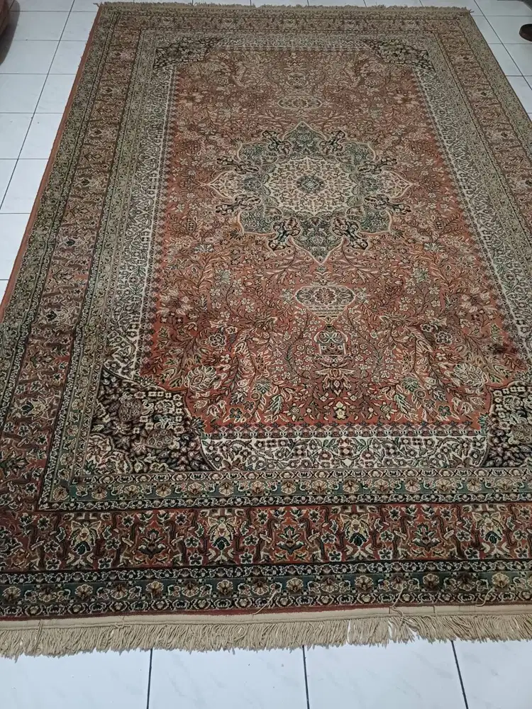Karpet Vintage Wool Turki Ukuran 3 x 2 Meter