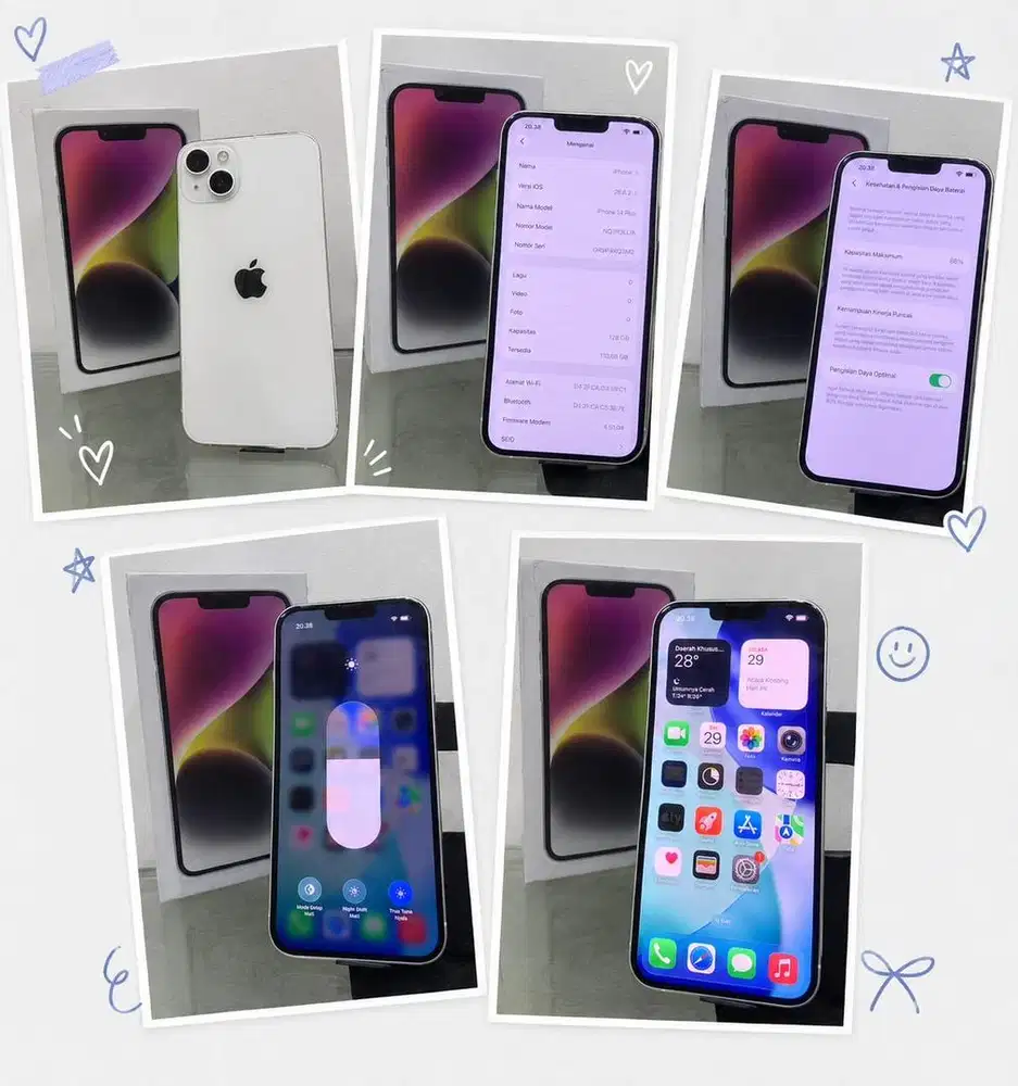 second like new iPhone 14 plus 128gb inter
