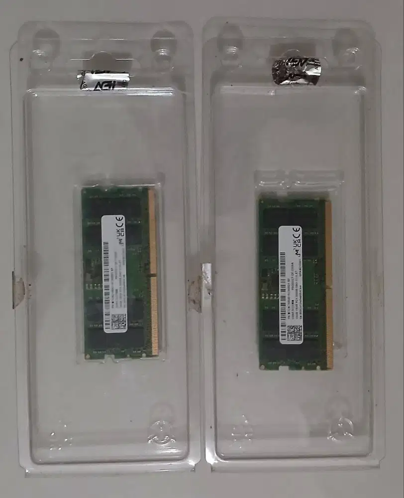 Jual DDR5 16GB baru dari upgrade beli laptop asus rog