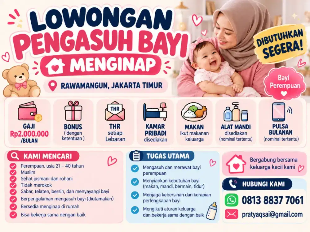 Pengasuh bayi newborn