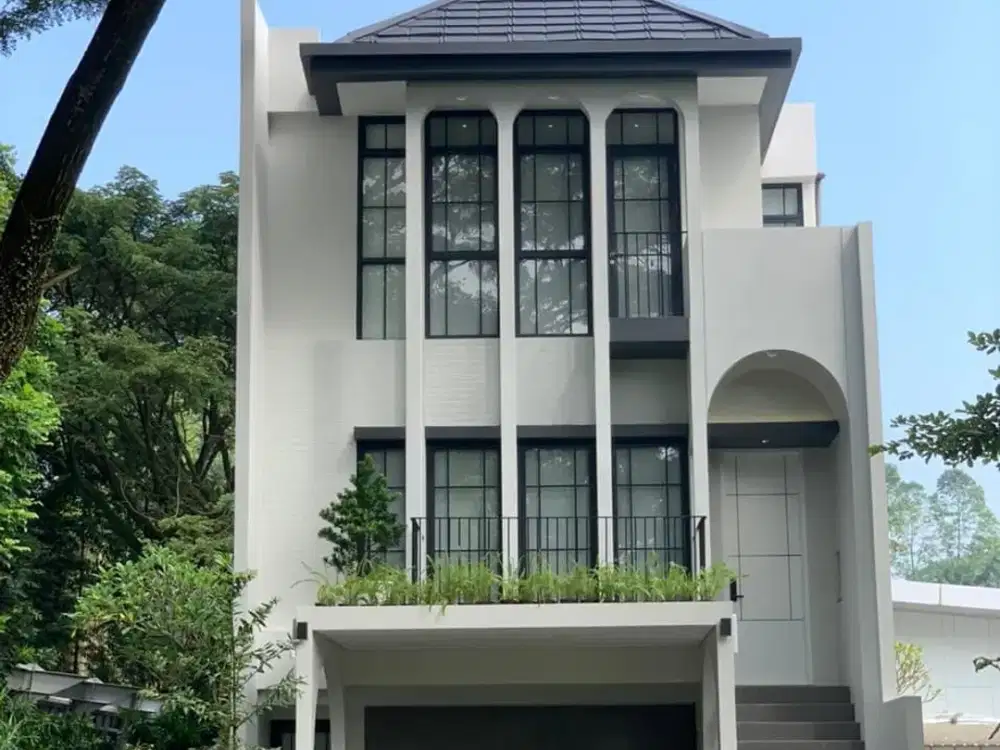 Dijual Rumah Mewah Baru 3 Lantai di Cluster Aether Greenwich BSD dekat QBIG & AEON Mall