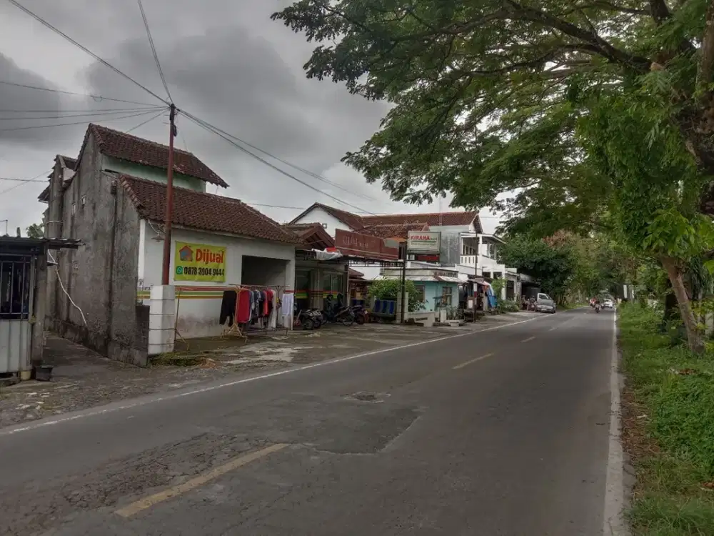 Lelang Rumah Pinggir Jalan Rp950 Juta di Bantul, SHM, Cocok untuk Hunian & Usaha