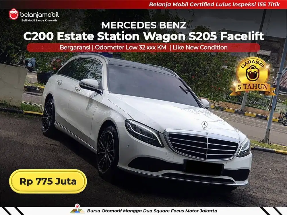[ GARANSI 5THN ] Mercedes Benz C200 C 200 Estate Wagon 2018/2019/2020