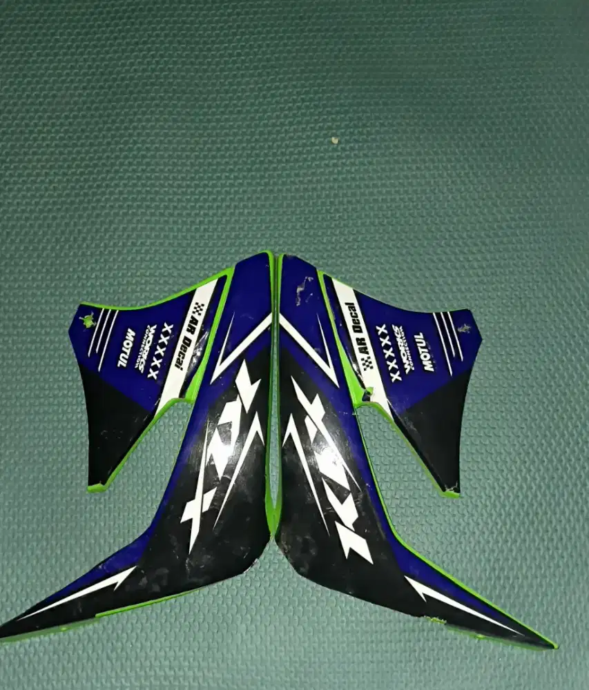 Body klx 2014 warna hijau