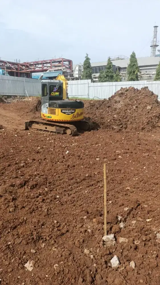 Bongkar bangunan gedung land clearing hotmix