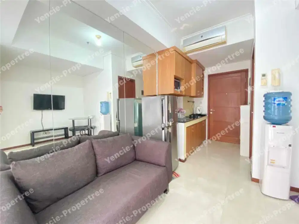 Disewakan tipe 1br apartment royal mediterania garden residence,best price