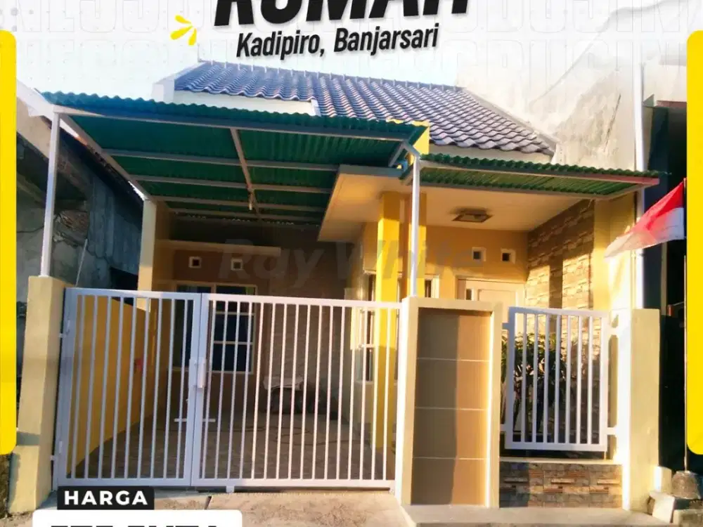 Dijual Rumah 2Kamar Full Furnis dekat kampus kadipiro Banjarsari Solo 575jt