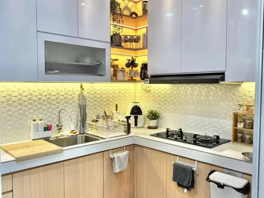 Sudah renov cantik dan fully furnished di Vanya Park BSD