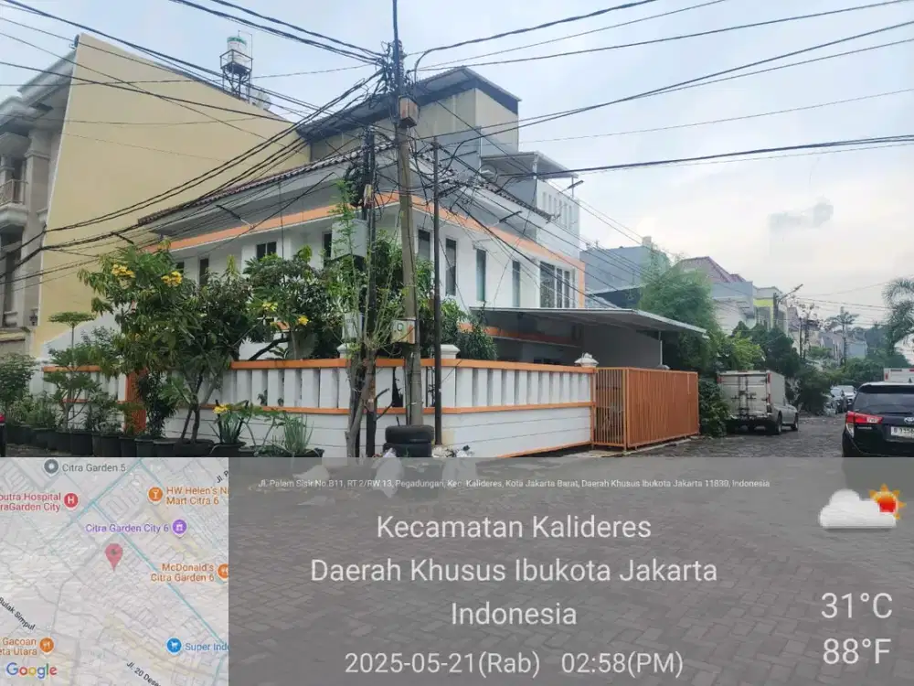 Di Jual Lelang Rumah 2 Lantai di Komplek Citra Garden 3 Extention , Kelurahan Pegadunga, Kecamatan Kalideres, Kota Adm. Jakarta Barat