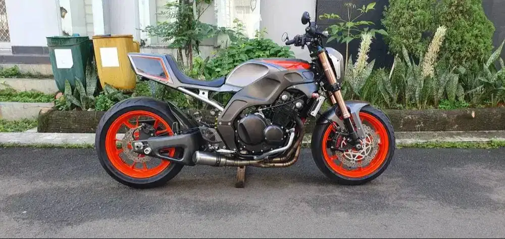 Honda CB400 Full Custom Modif Hedon Caferacer Siap Gaspoll