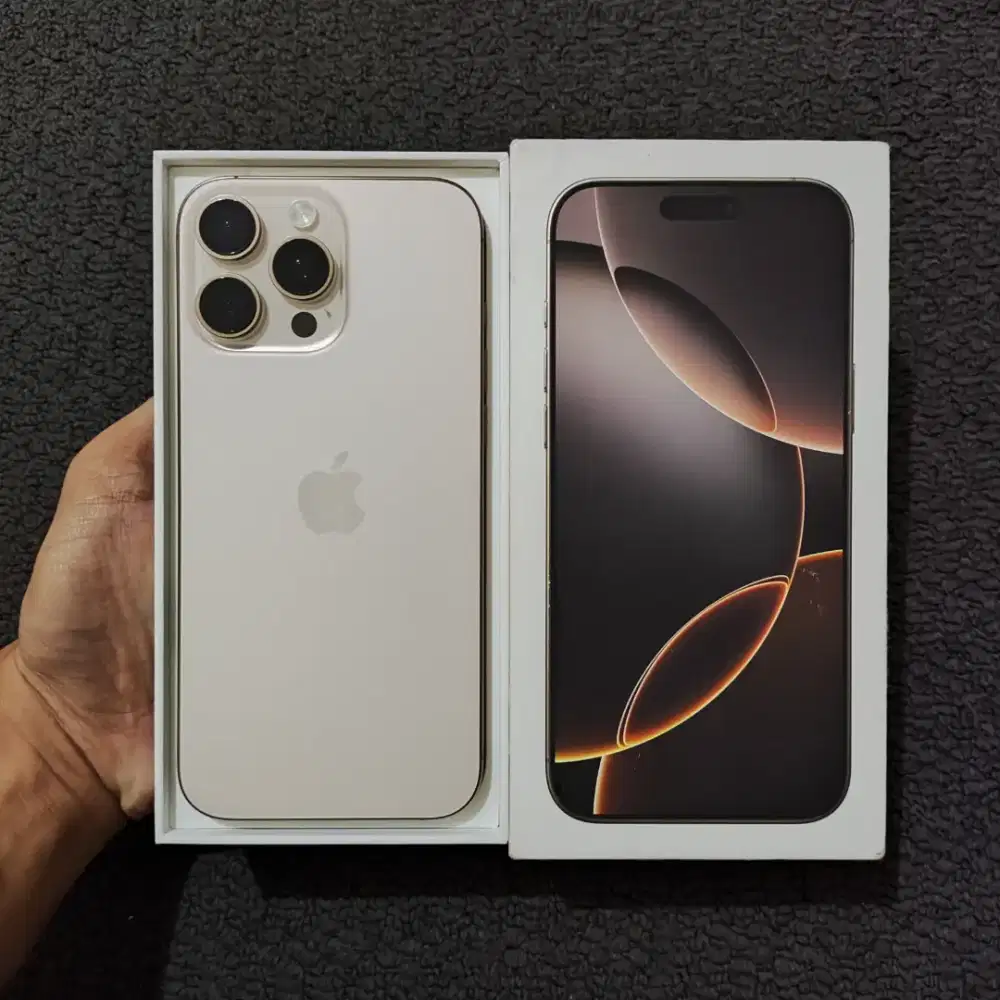 iPhone 16 Pro Max 256 Resmi Beacukai