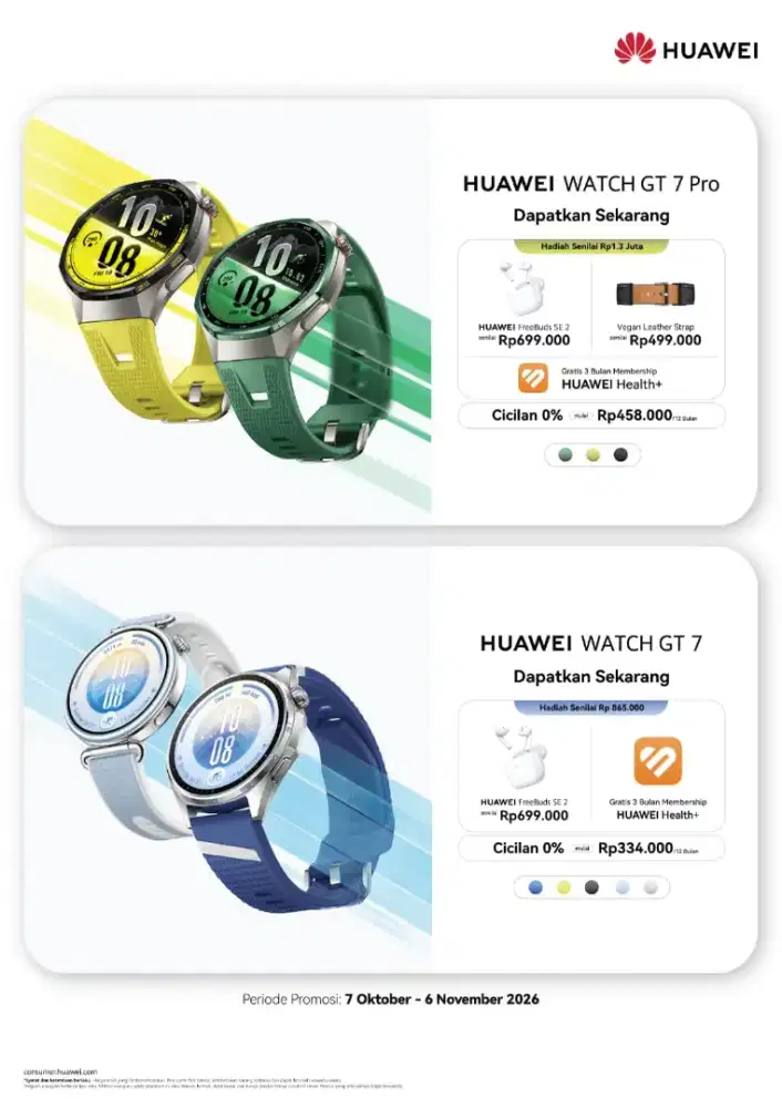 DP Pre-order Huawei Watch GT 7 Series