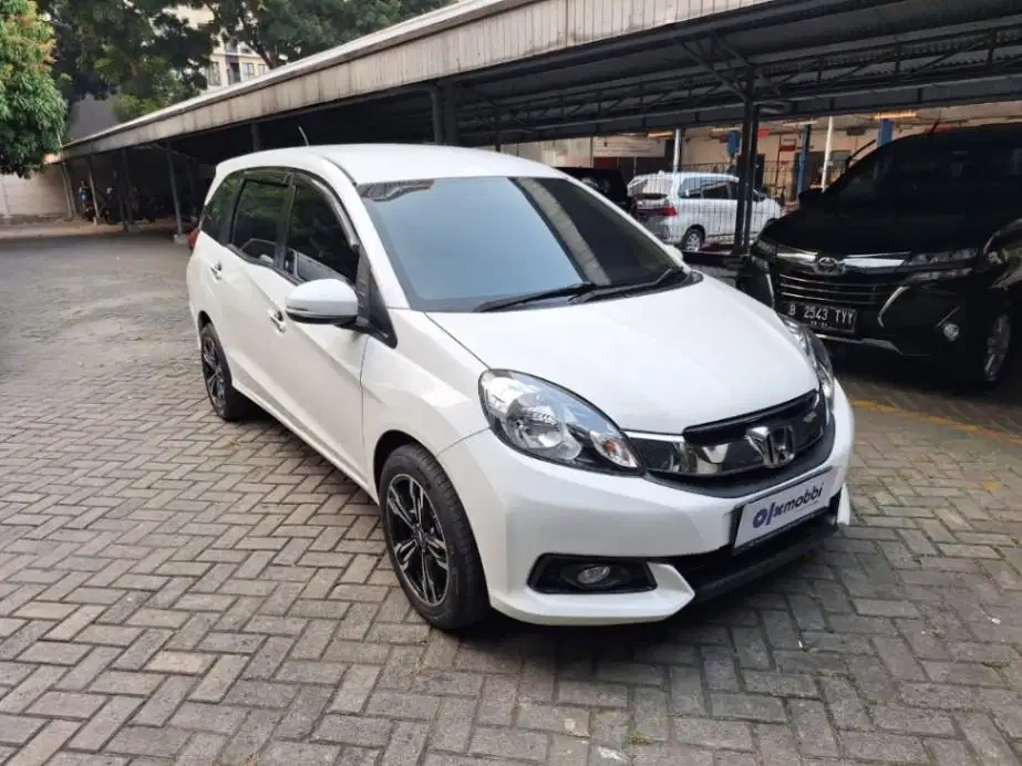 DP MURAH Honda Mobilio 1.5 E Bensin-AT 2016 Putih CUAGD