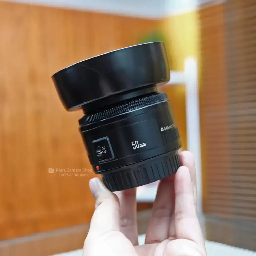 Canon 50mm f1.8 II Siap Jepret