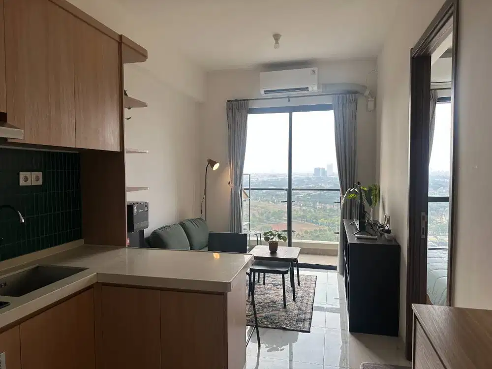Sewa Apartemen Sky House BSD+ Tangerang Tipe 1BR Fully Furnished