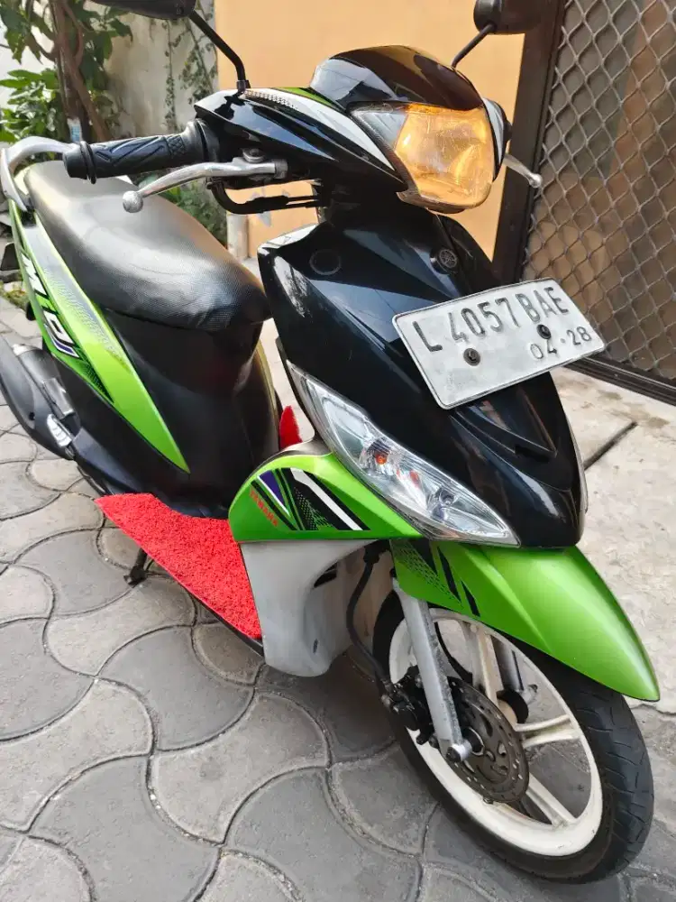 Mio J 2012 CW Hijau Hitam Siap Kerja